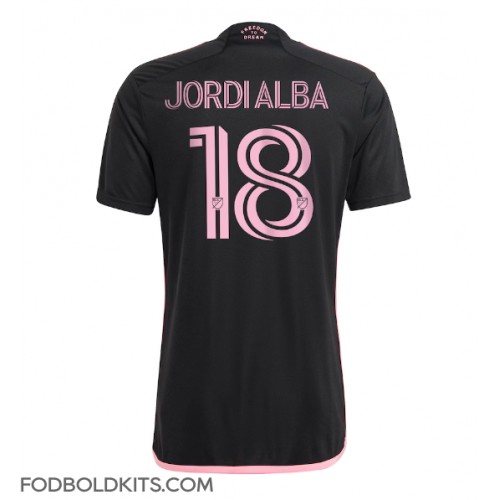 Inter Miami Jordi Alba #18 Udebanetrøje 2024-25 Kortærmet